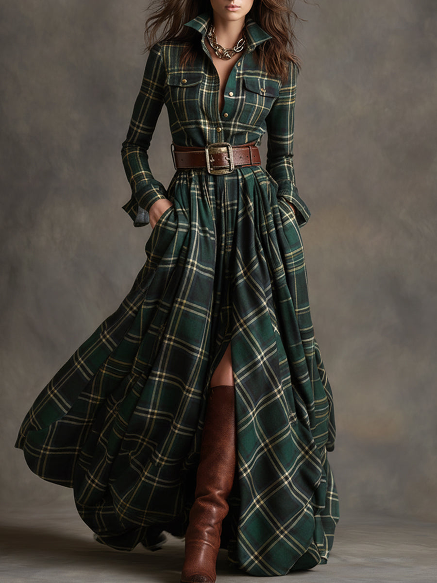 Warren | Belted Shirt Dress