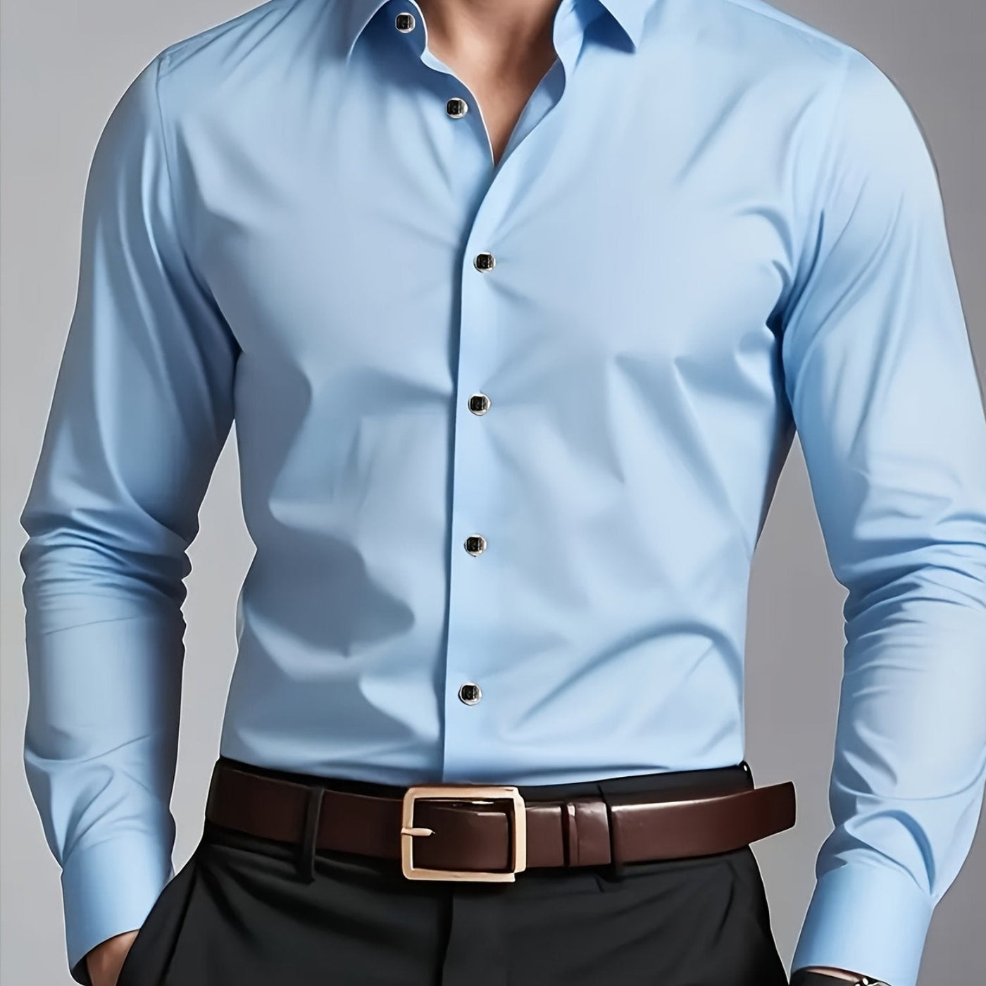 Warren | Tailored Long-Sleeve Dress Shirt