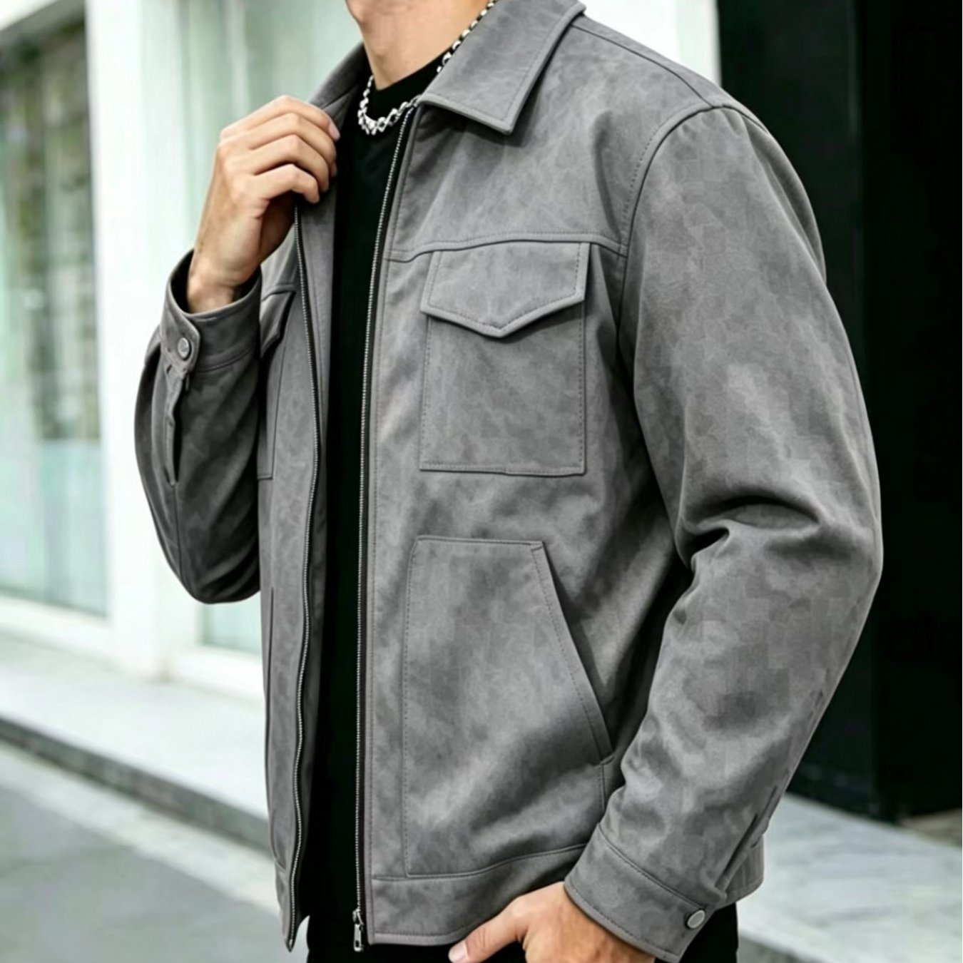 Warren | Collared Utility Jacket