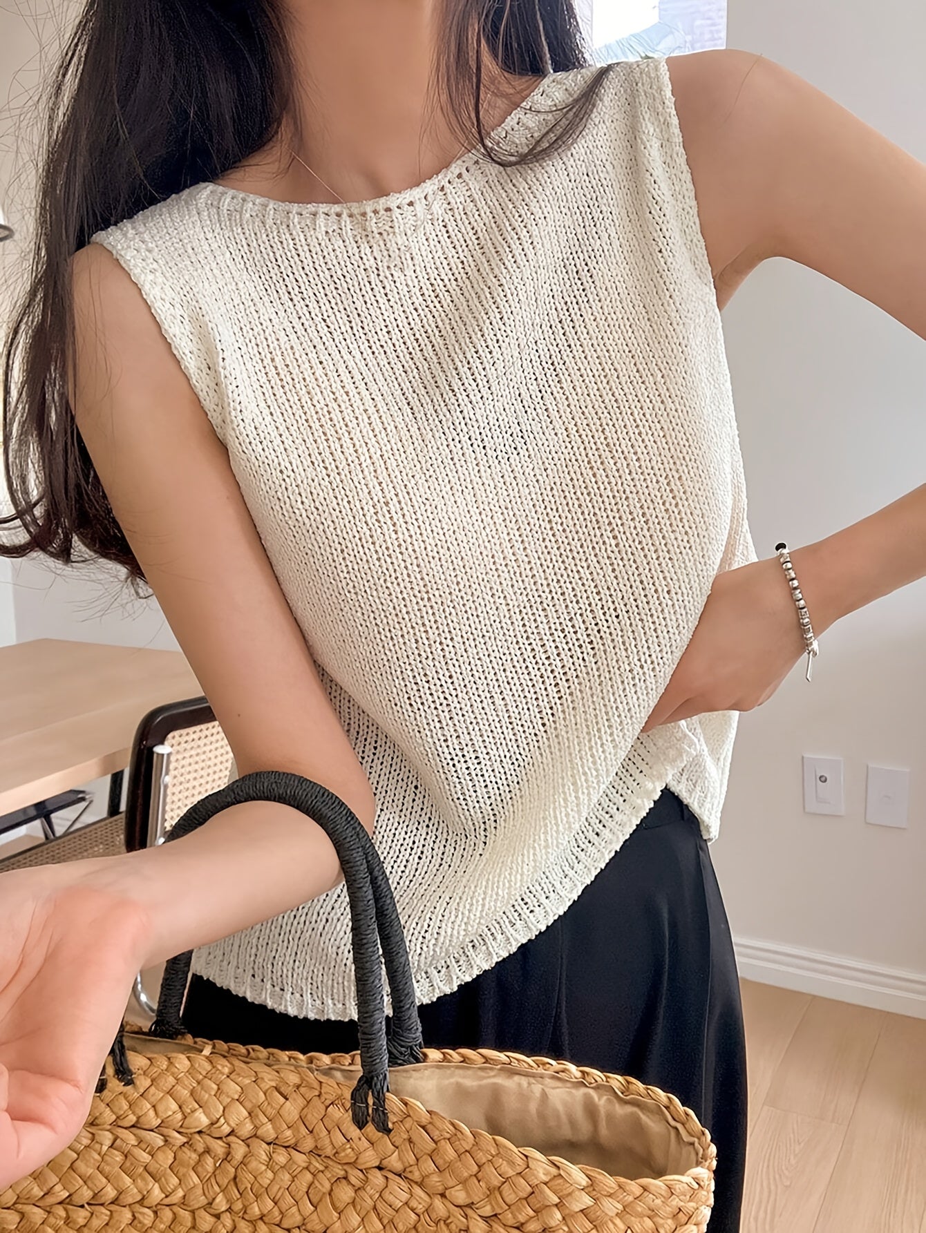 Warren | Relaxed Sleeveless Knit Top