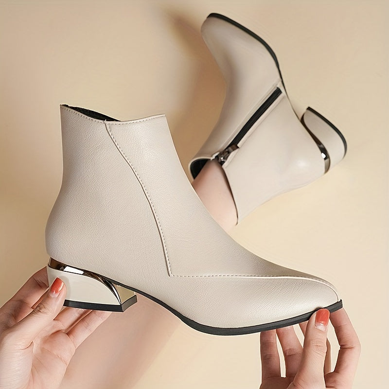 Warren | Refined Pointed-Toe Ankle Boots