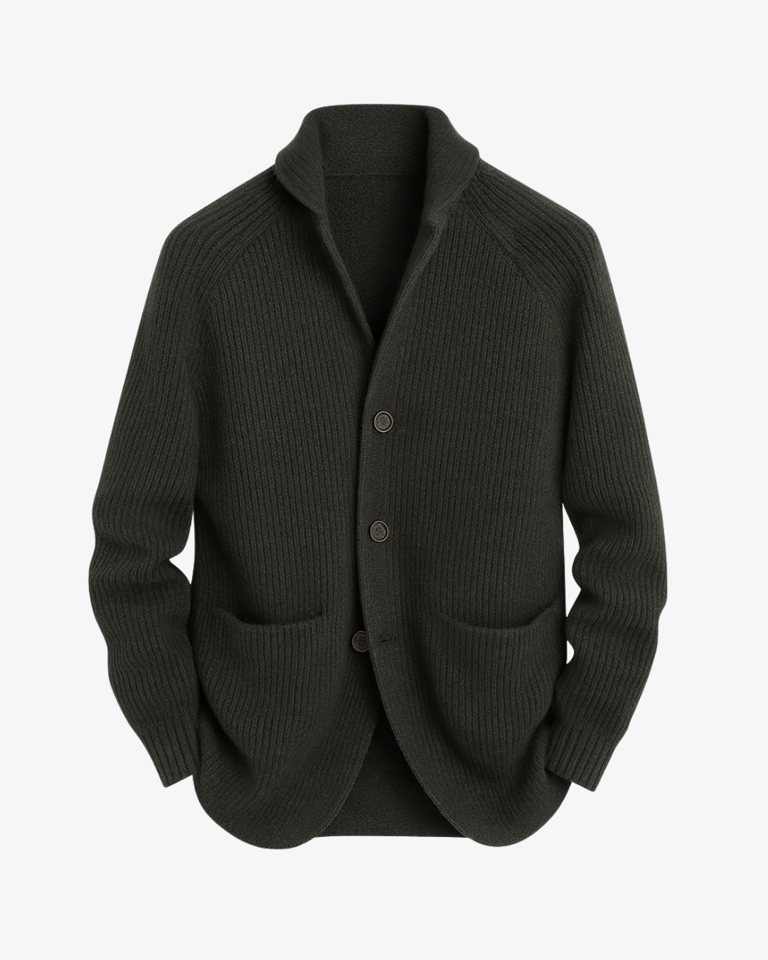 Warren | Tailored Button-Front Knit Cardigan