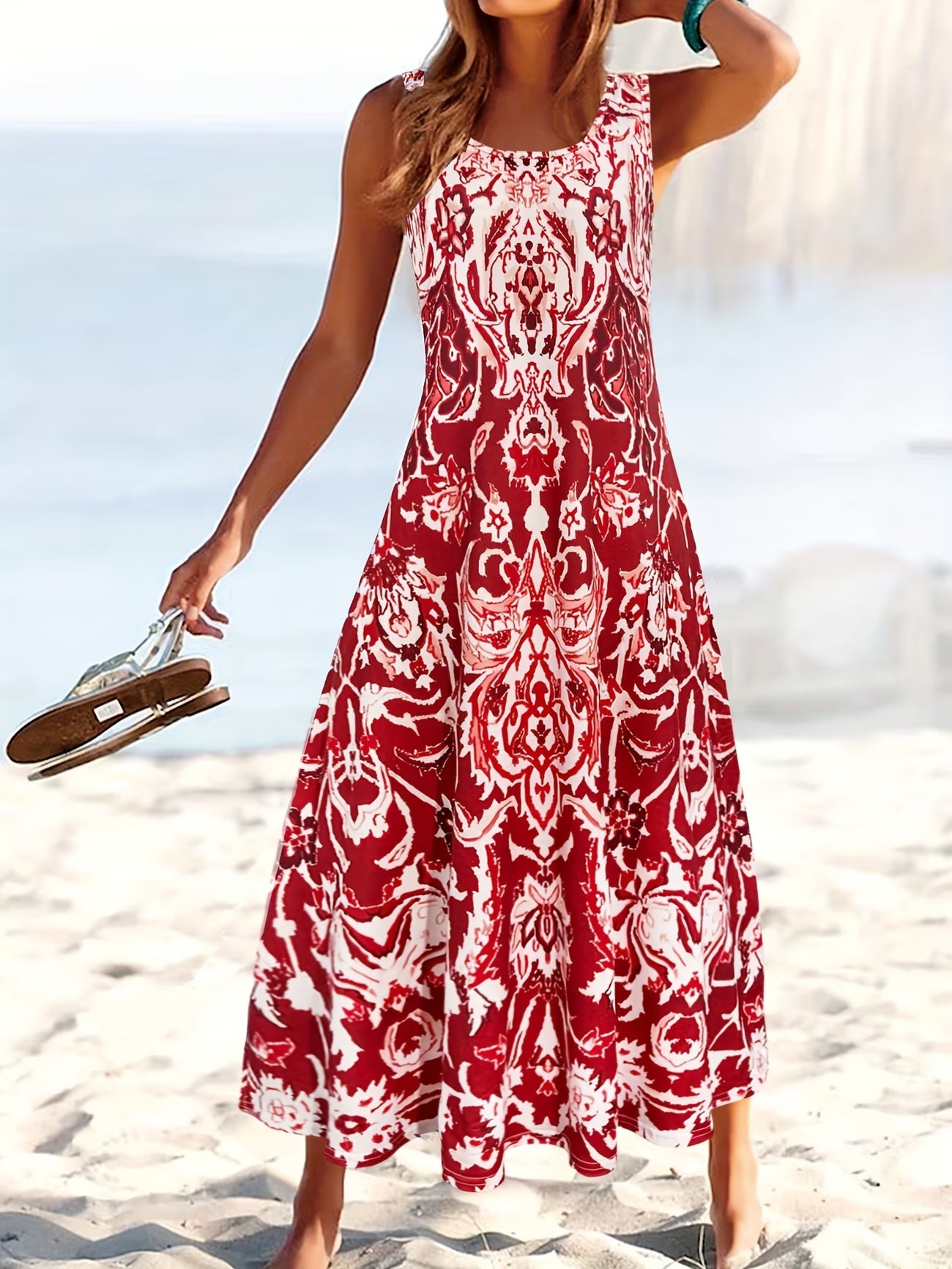 Warren | Sleeveless Floral Summer Dress