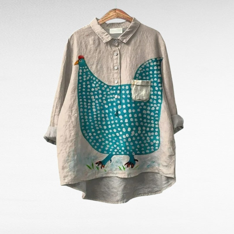 Warren | Stylish Vintage-Inspired Fashion Blouse