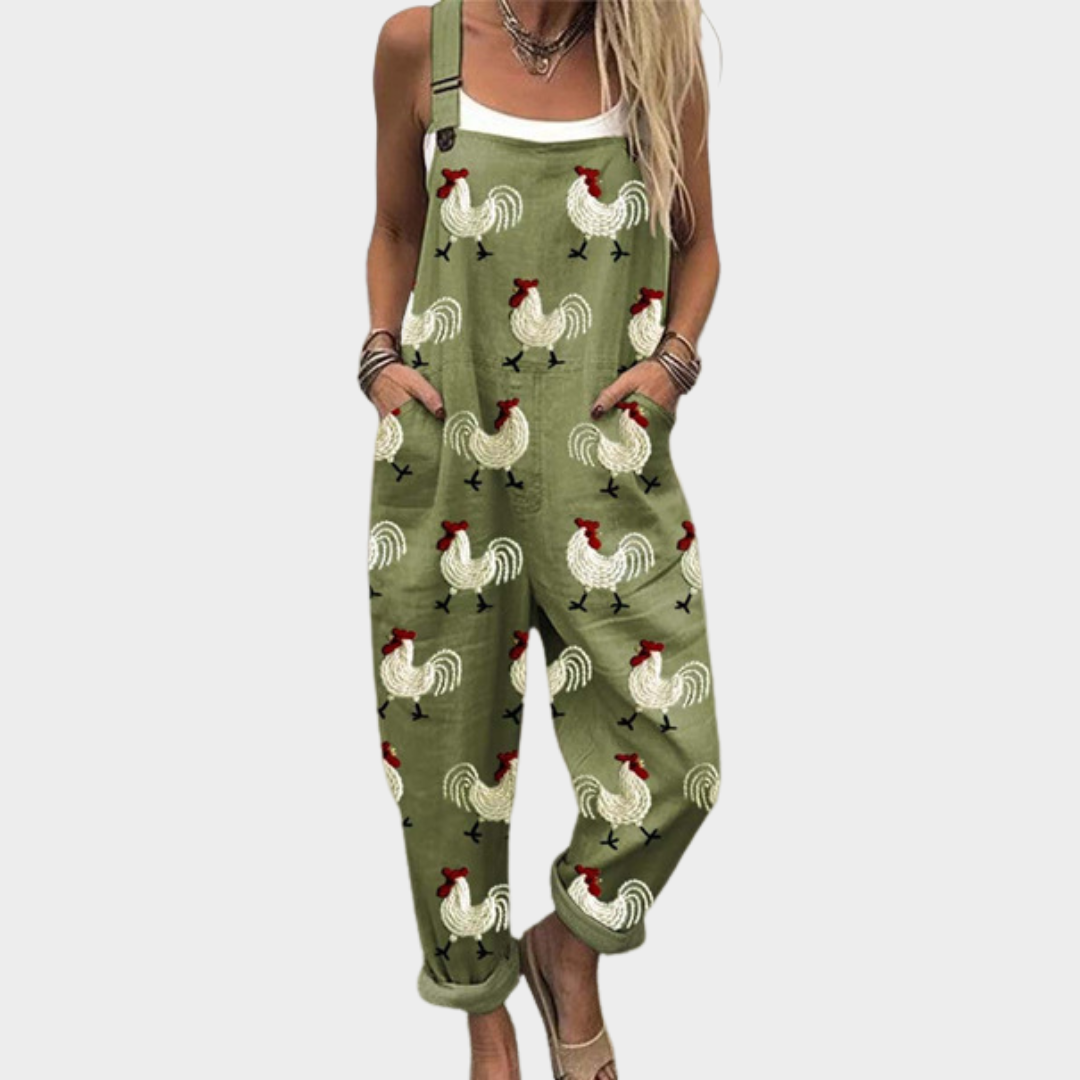 Warren | Comfortable Chick Art Jumpsuit