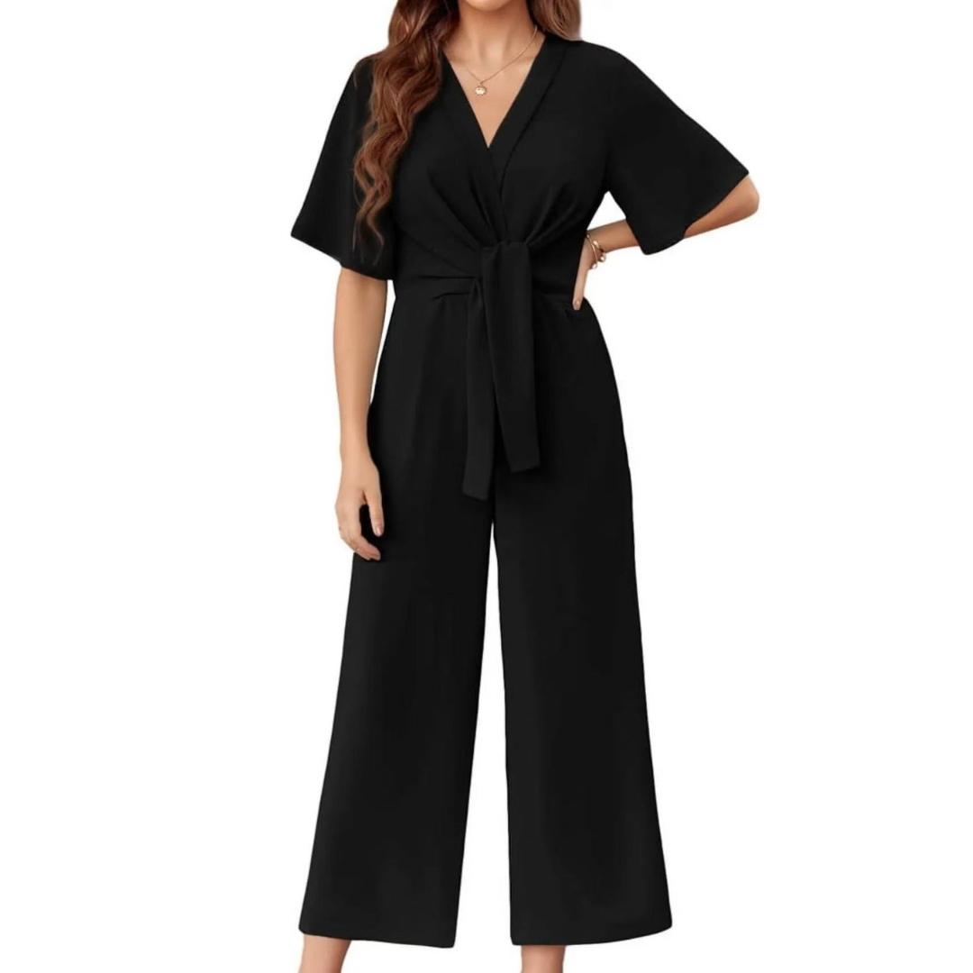 Warren | Elegant Summer Tie Knot Jumpsuits