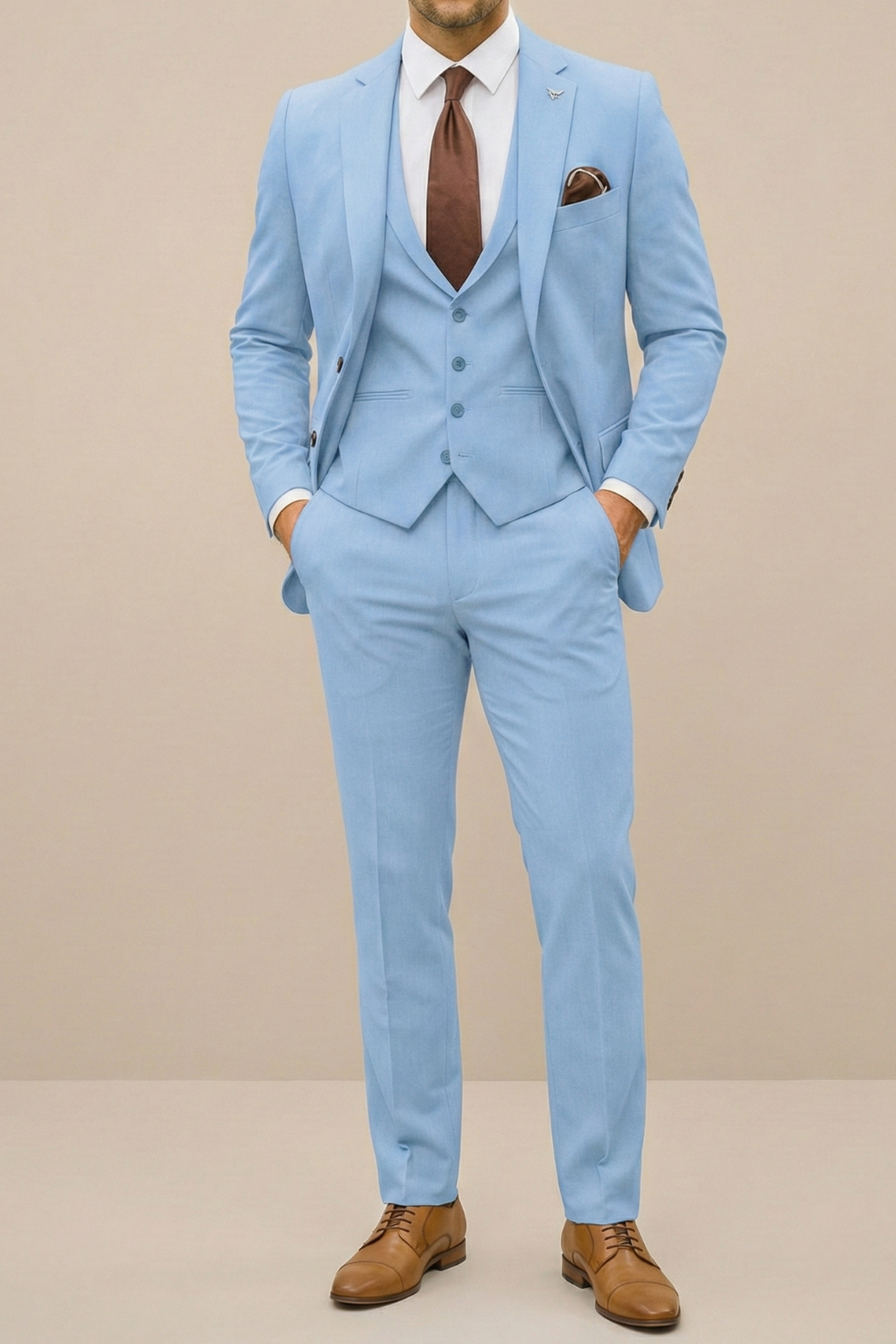 Warren | Classic Modern Three Piece Suit Set