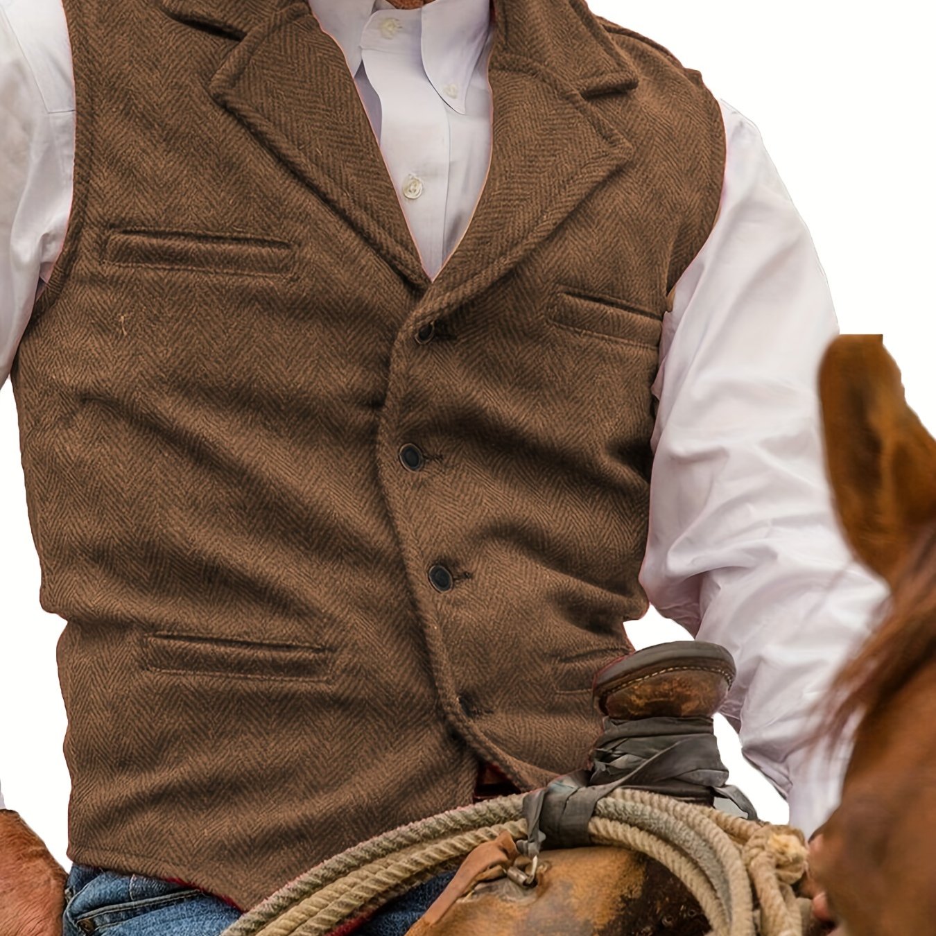 Warren | Heritage Herringbone Waistcoat