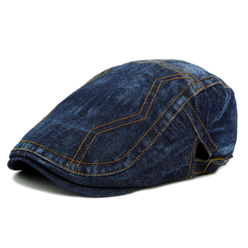 Warren | Classic Stitch Flat Cap