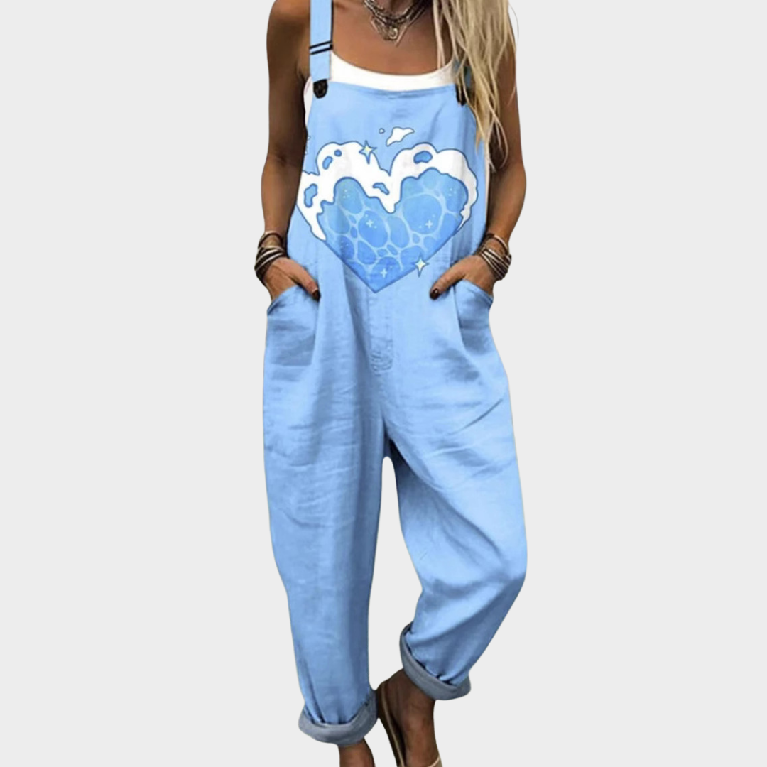 Warren | Casual Pocket Art Jumpsuit
