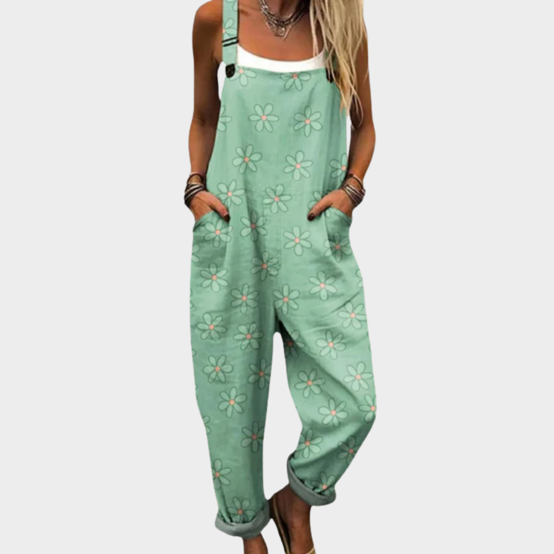Warren | Casual Comfortable Floral Jumpsuit