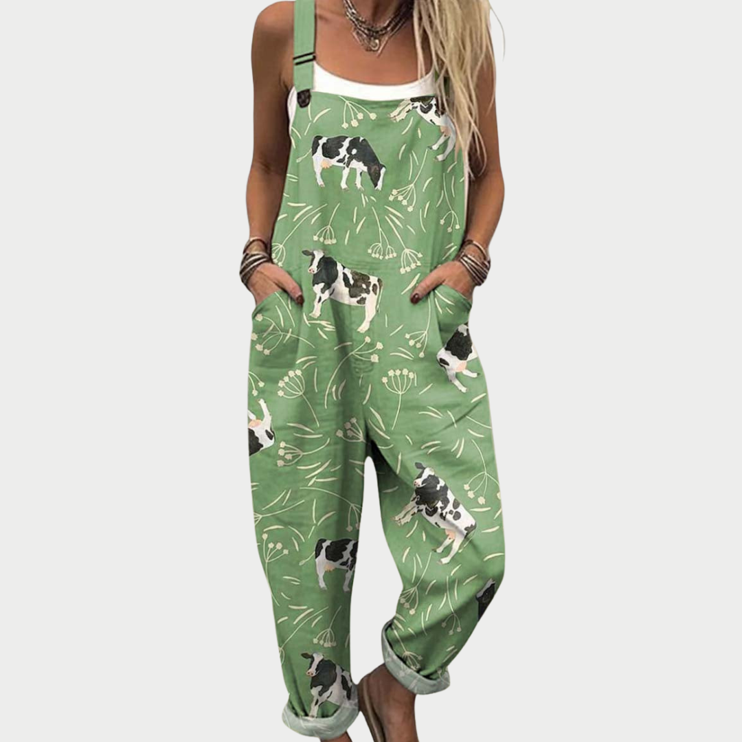 Warren | Comfortable Printed Overalls
