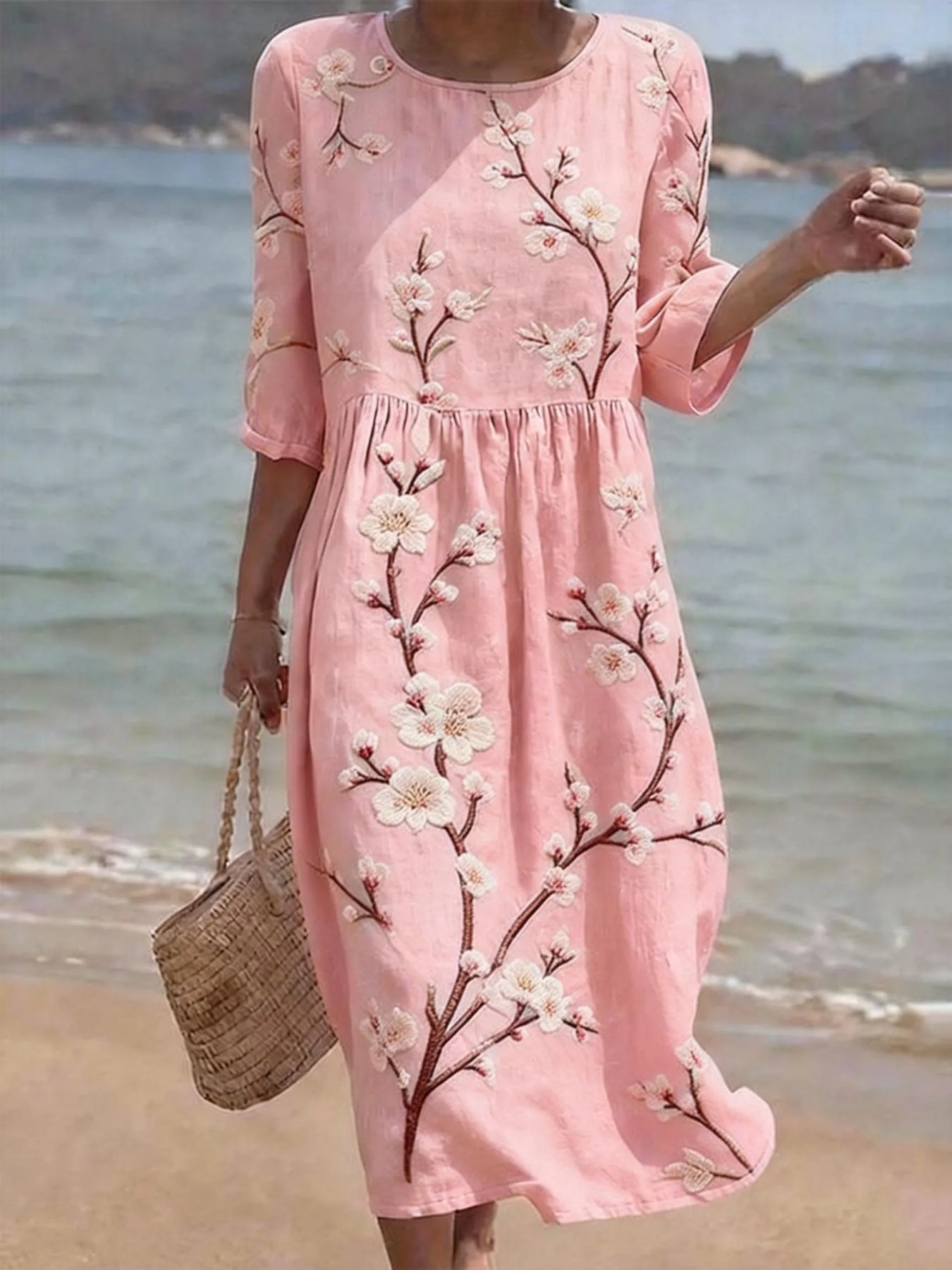 Warren | Printed Short Sleeve Dress