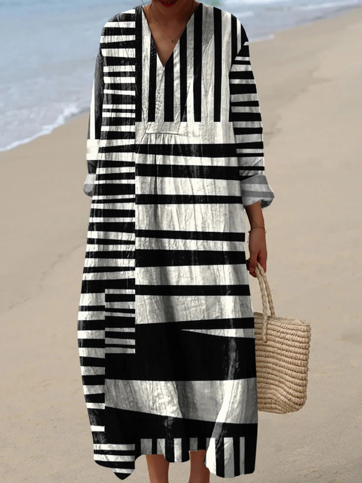 Warren | Stylish Abstract Pattern Dress