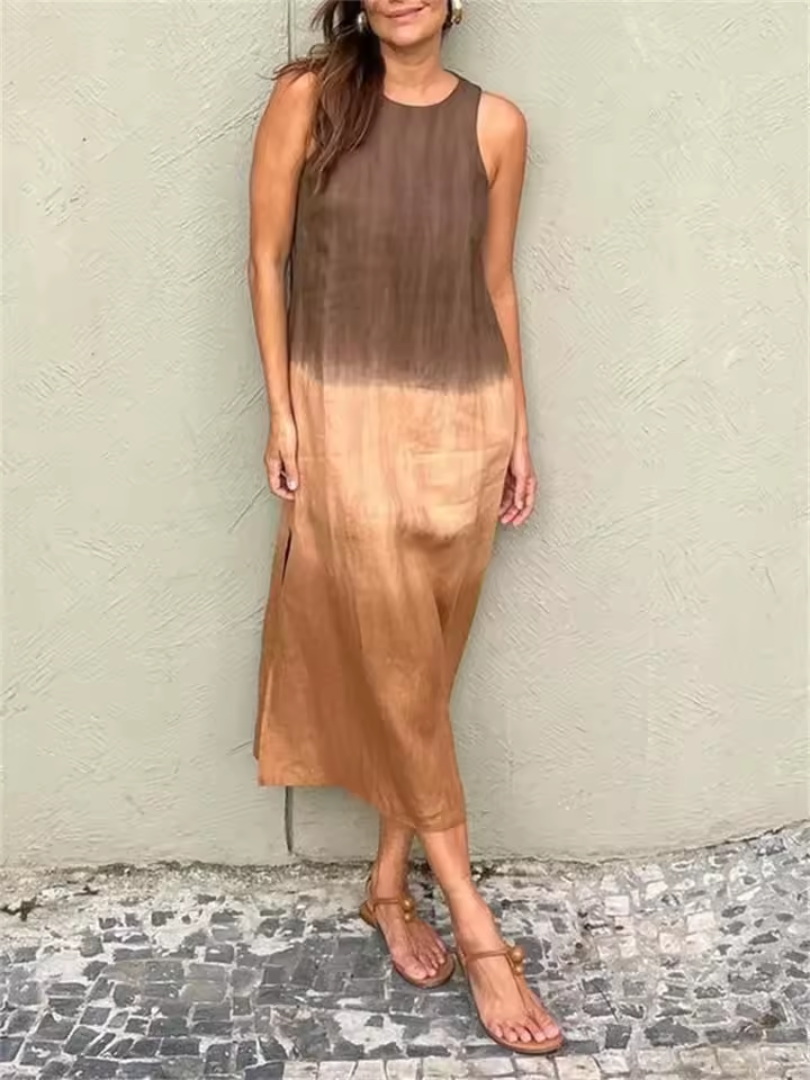 Warren | Sleeveless Round Neck Summer Dress