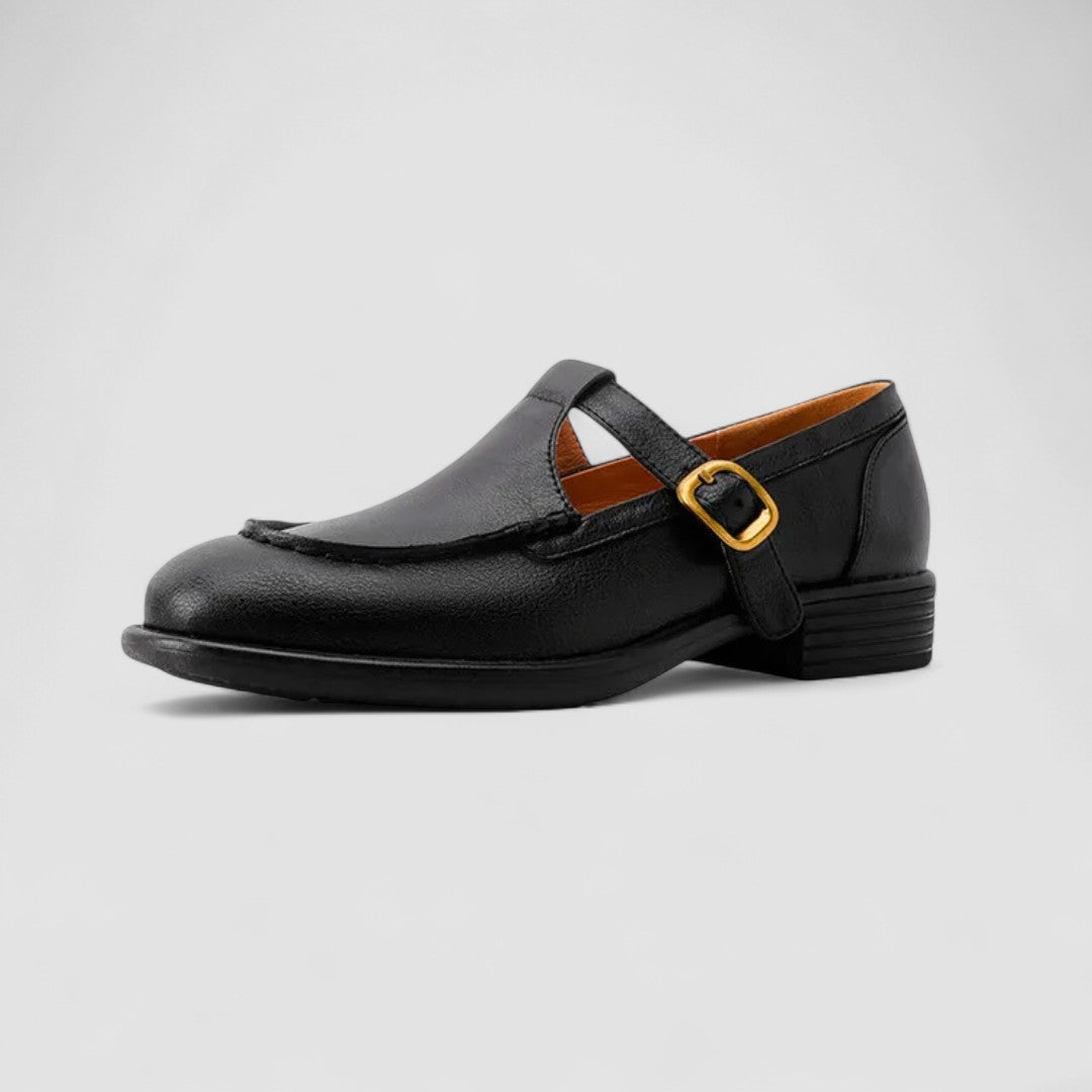 Warren | Classic Chunky Mary Jane Strap Shoes
