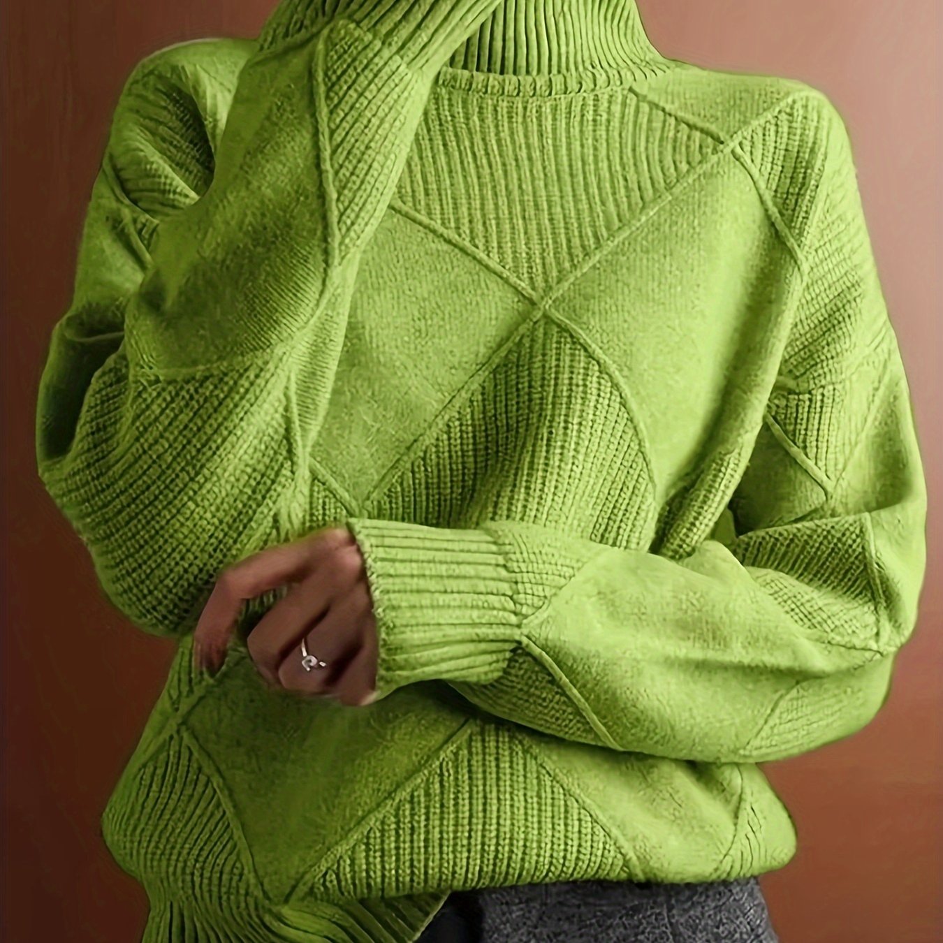 Warren | Textured Turtleneck Sweater