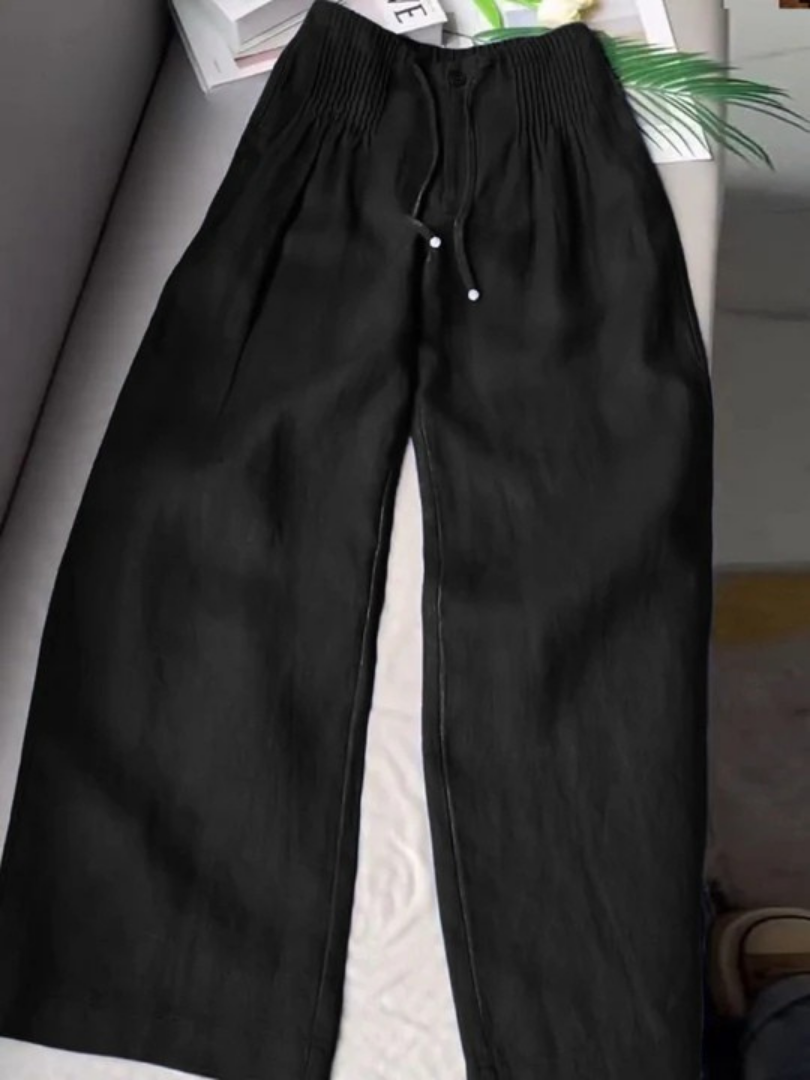 Warren | Elegant Wide Leg Lace Pants