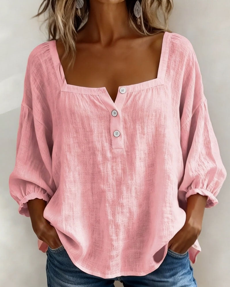 Warren | Stylish Relaxed Puff Sleeve Blouse
