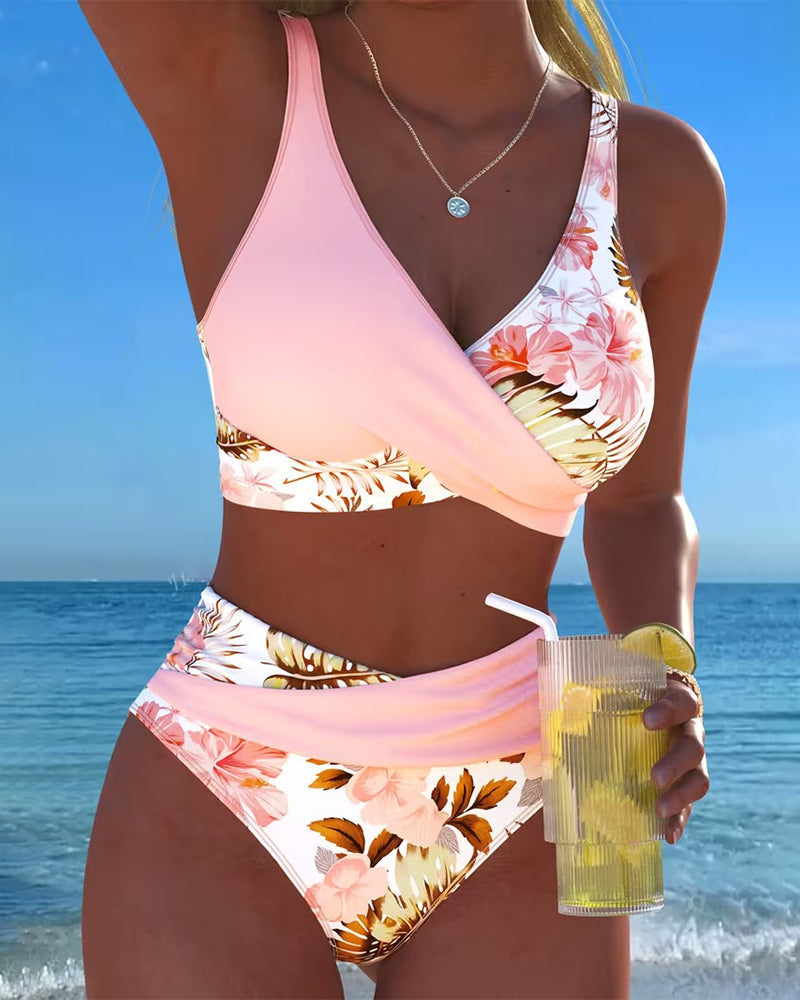Warren | Stylish Floral Cut-Out Bikini