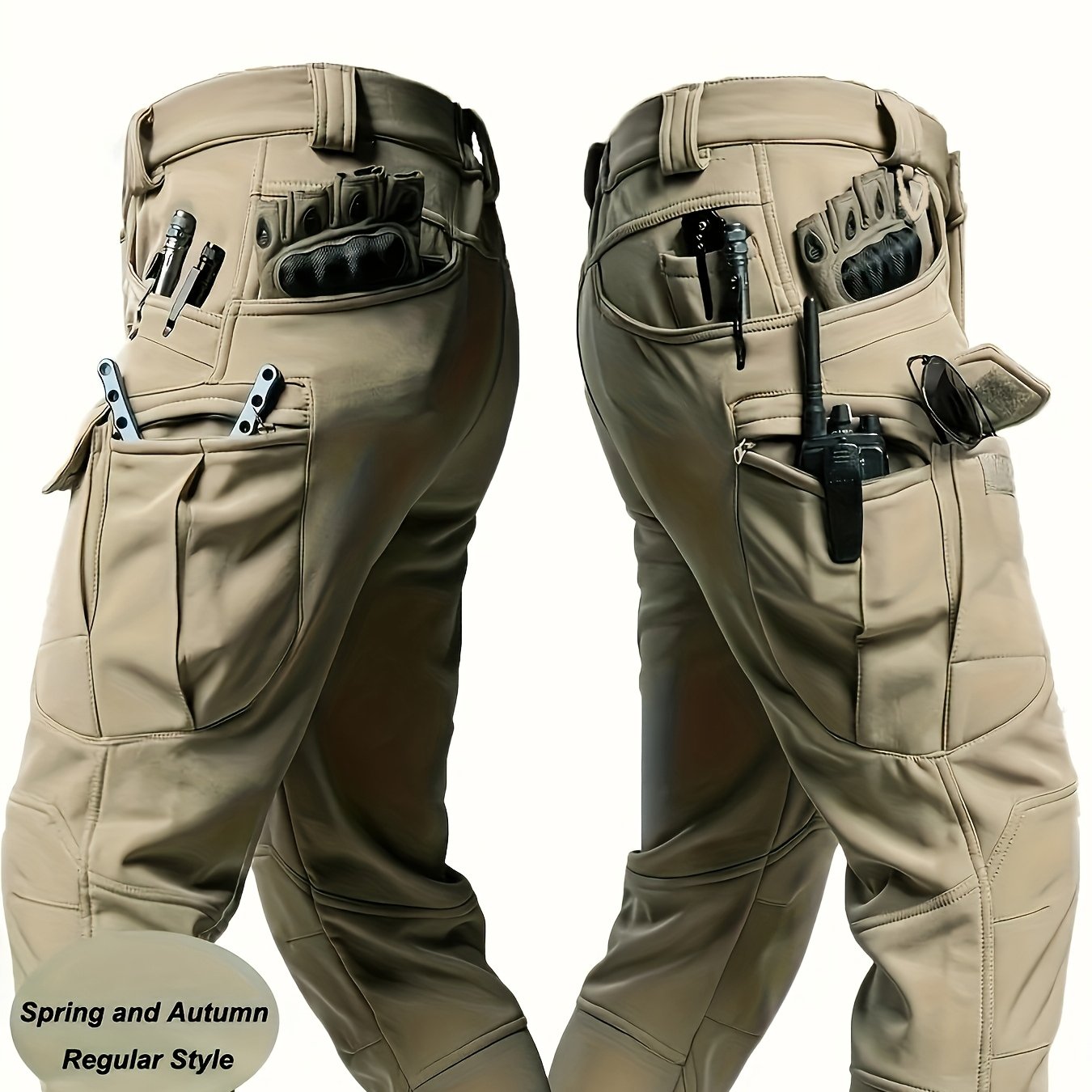 Warren | Multi-Pocket Utility Trousers