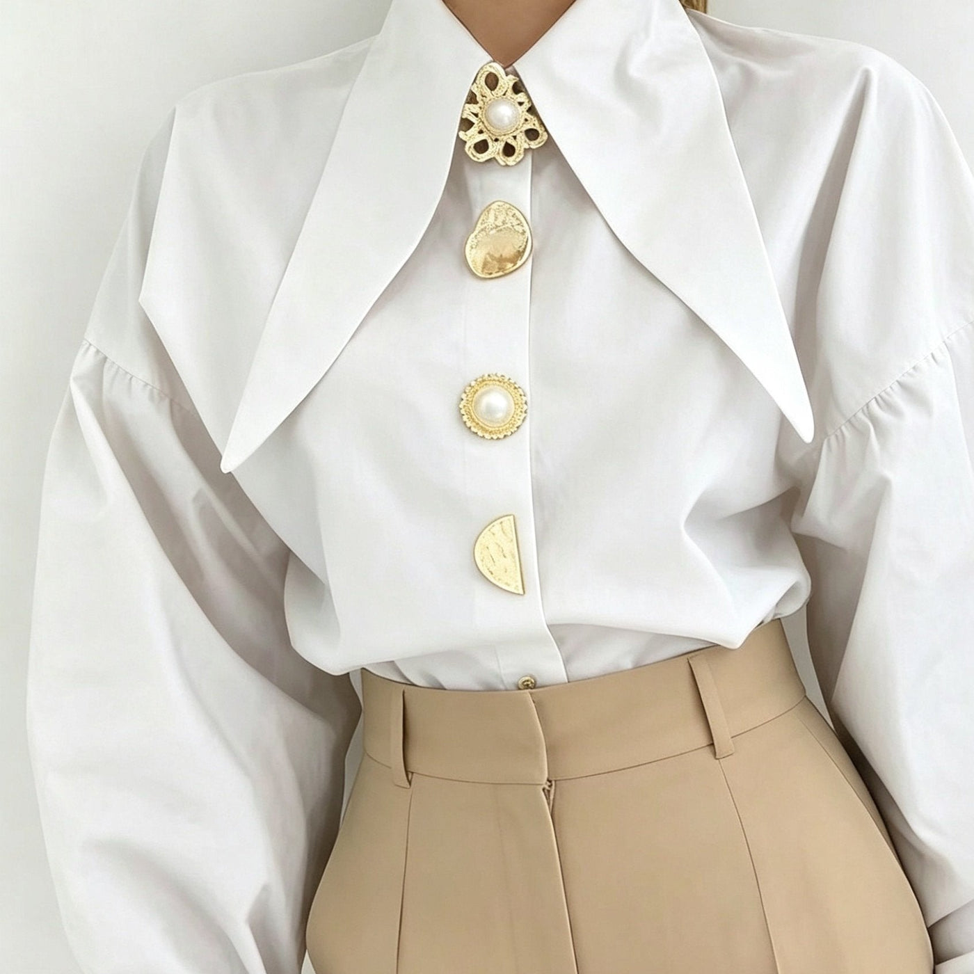 Warren | Statement Lapel Blouse