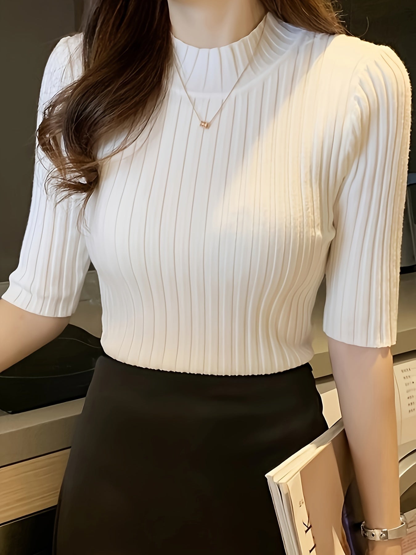 Warren | Refined Mock-Neck Top