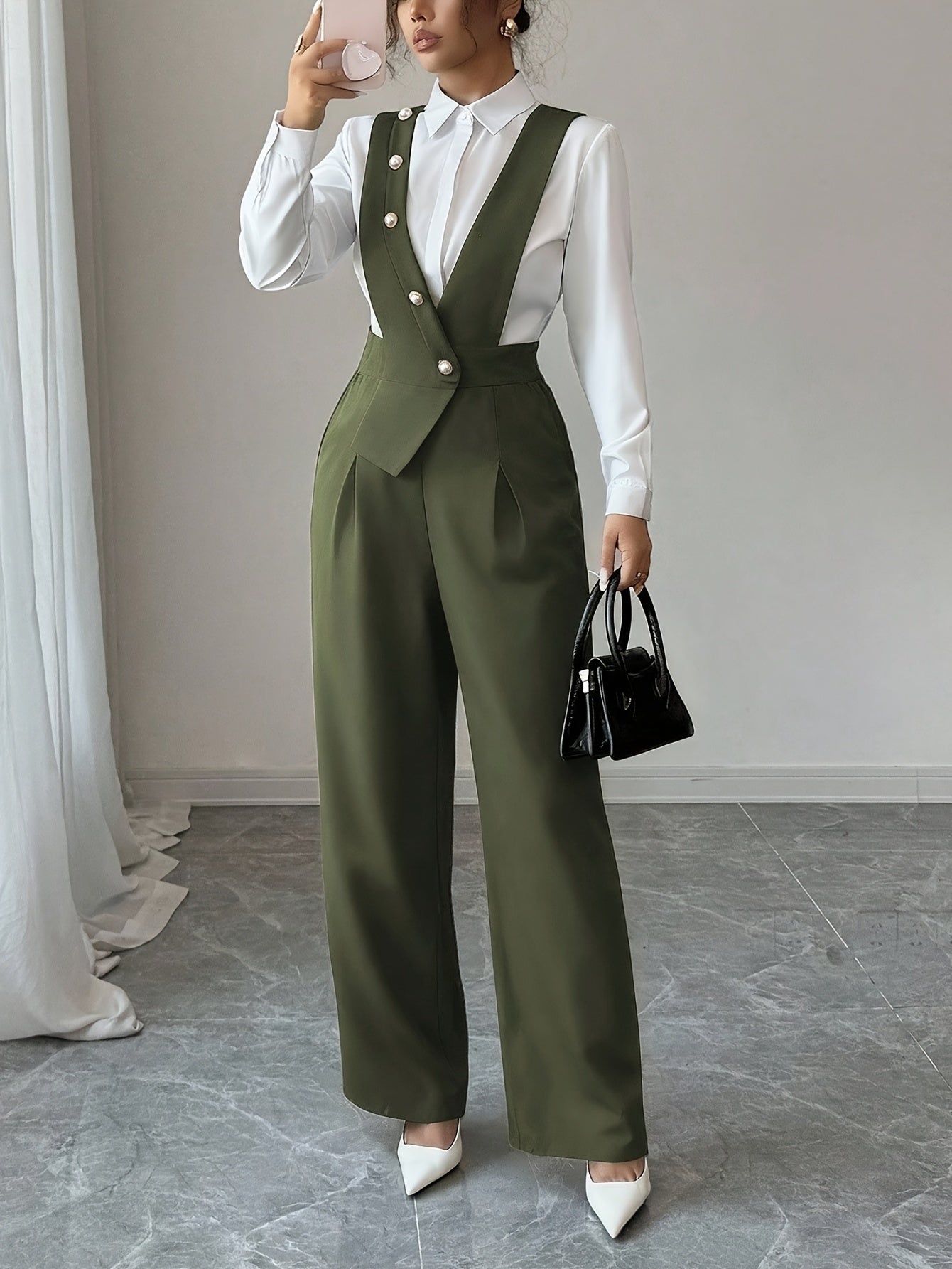 Warren | Tailored Wide-Leg Jumpsuit