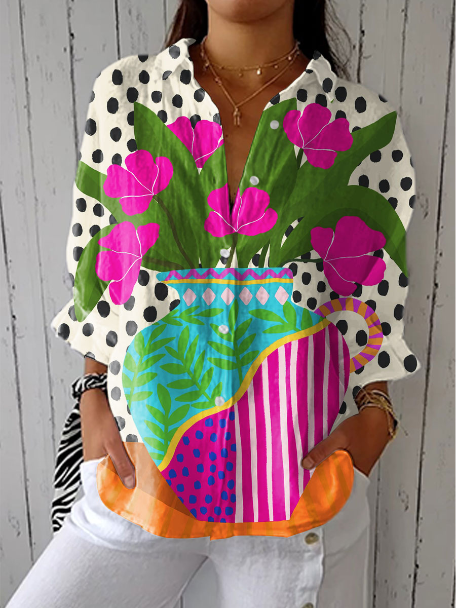 Warren | Stylish Multicolor Blooming Blouse