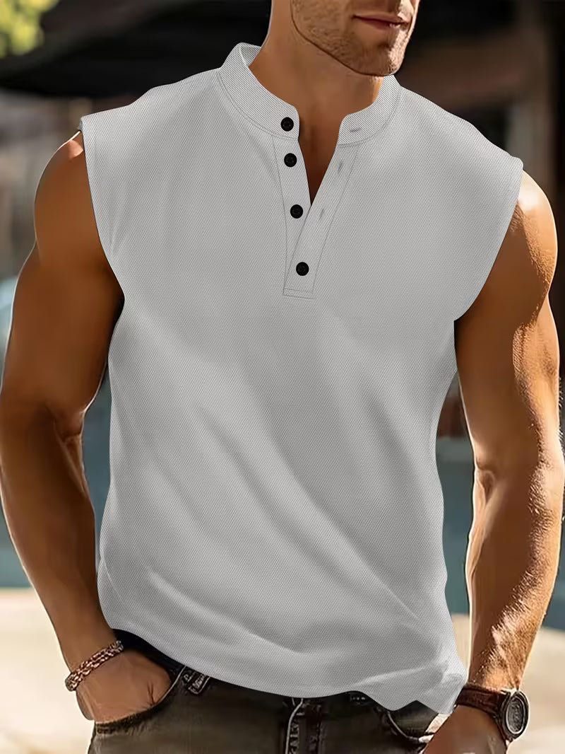 Warren | Lightweight Breathable Sleeveless T-Shirt