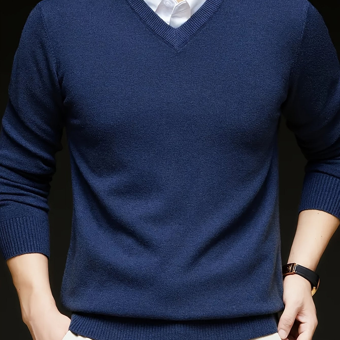 Warren | Refined V-Neck Jumper