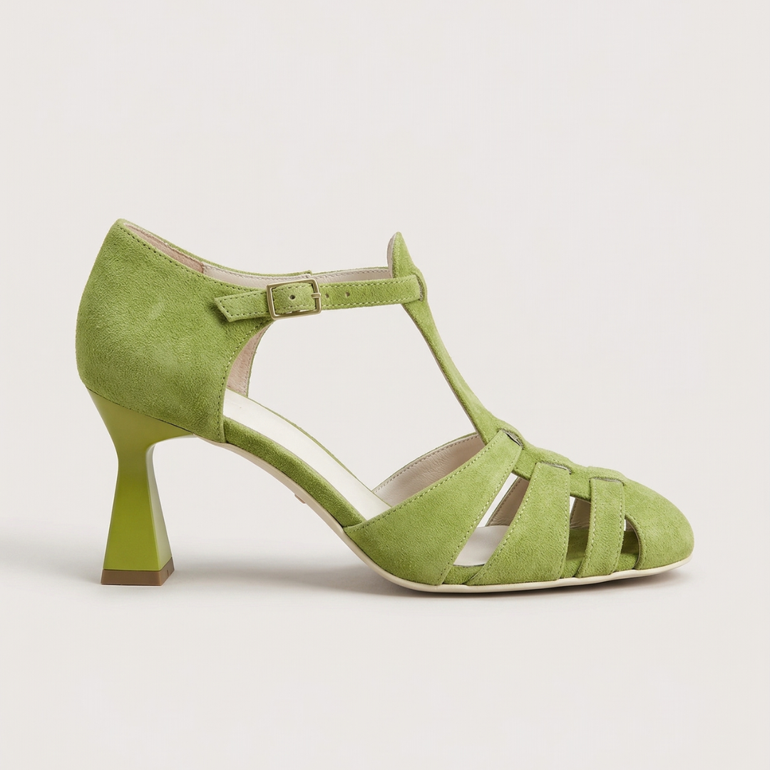 Warren | Stylish Vintage Strap Heels