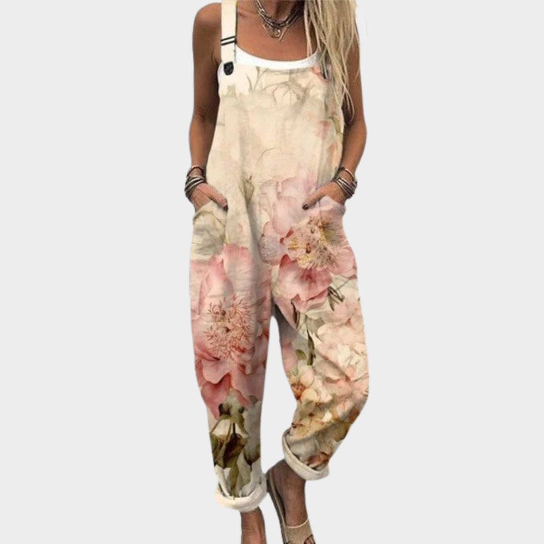 Warren | Elegant Floral Print Jumpsuit