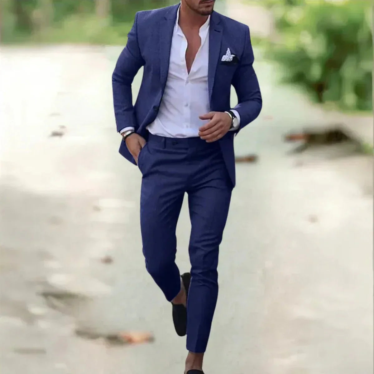 Warren | Elegant Tailored Three-Piece Suit