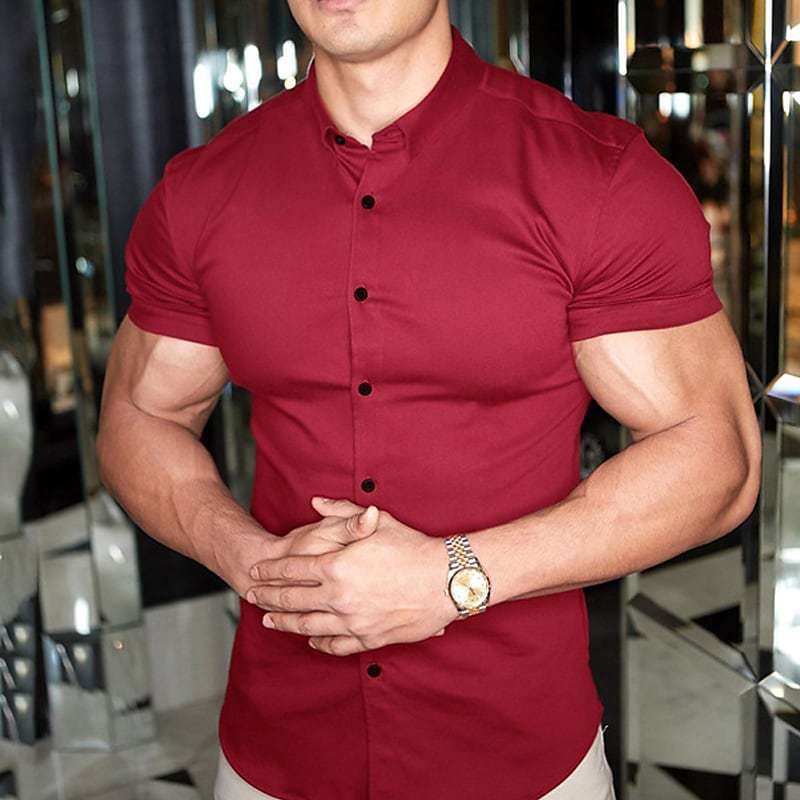 Warren | Slim Fit Short Sleeve Shirt