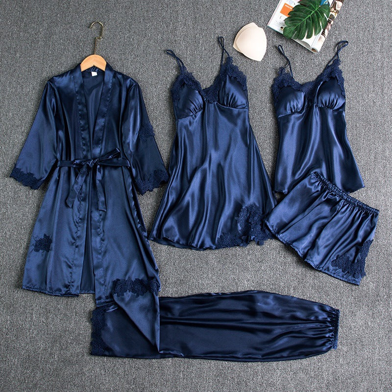 Warren | Elegant Five-Piece Pyjama Set