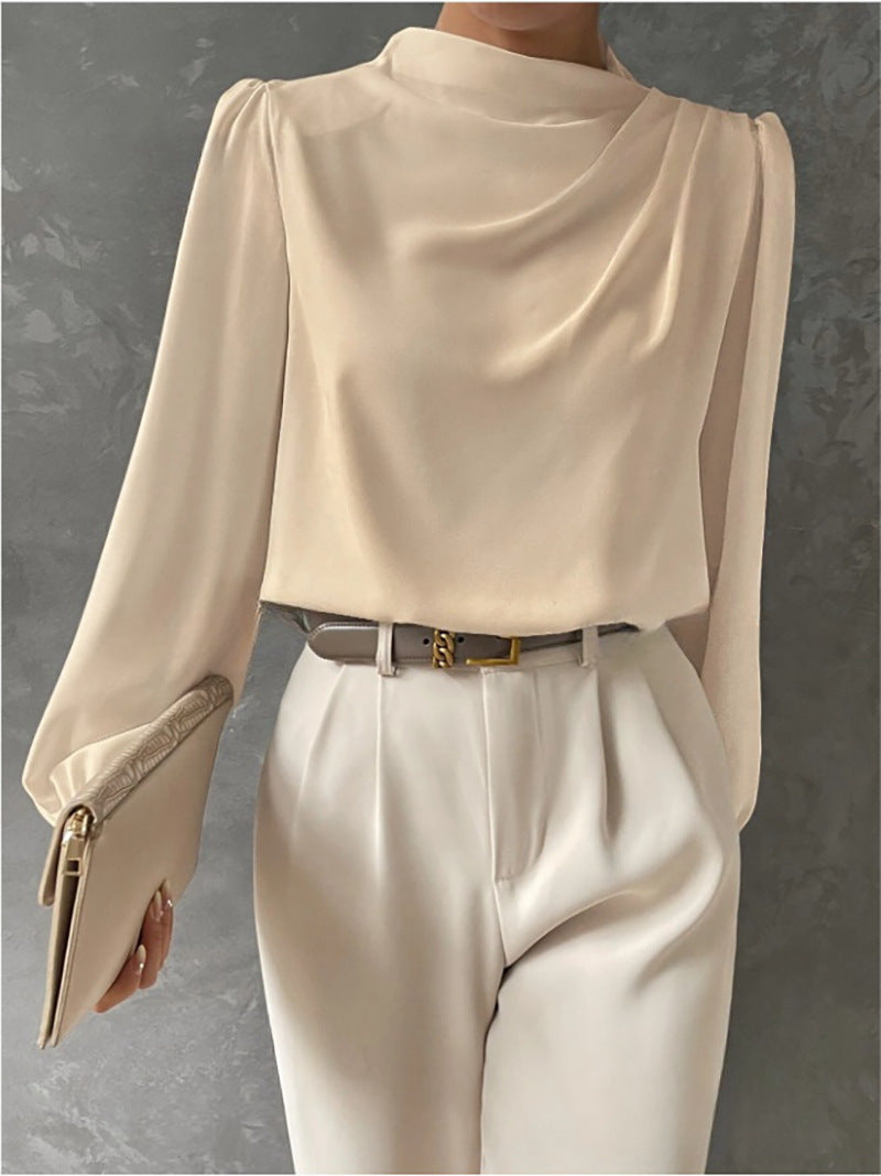 Warren | Elegant Draped Blouse