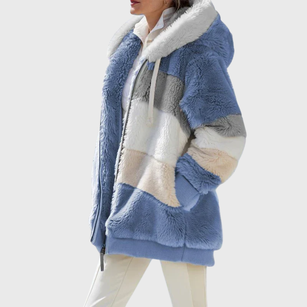 Warren | Elegant Multicolor Warm Puffer jacket