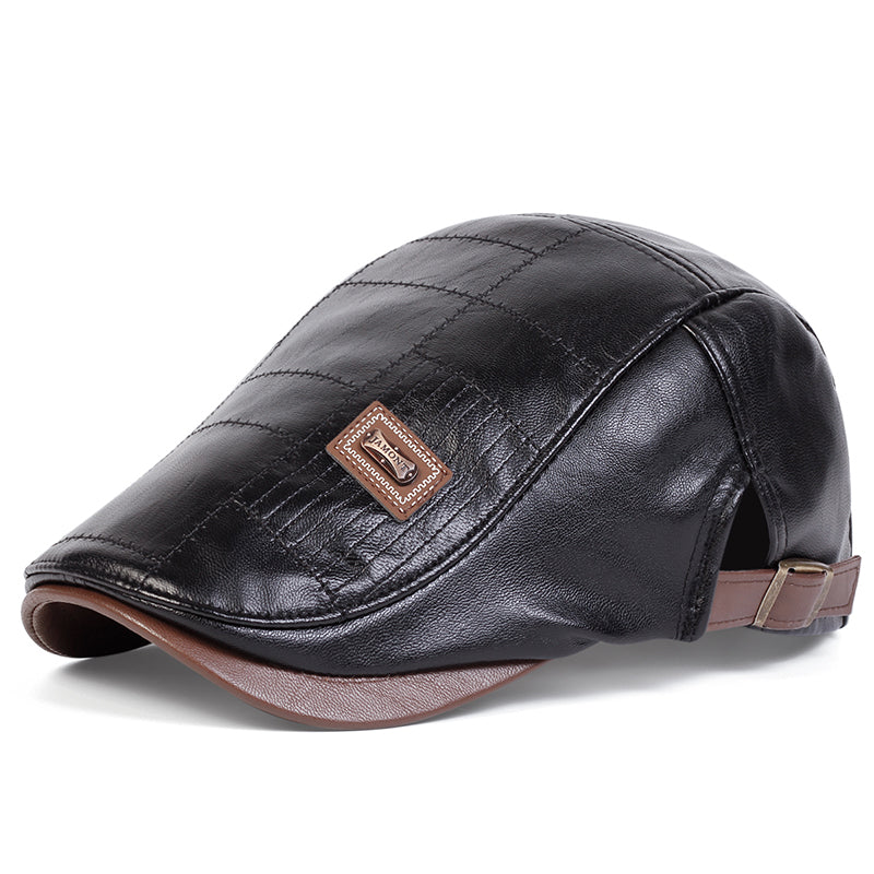 Warren | Classic Quilted Flat Cap