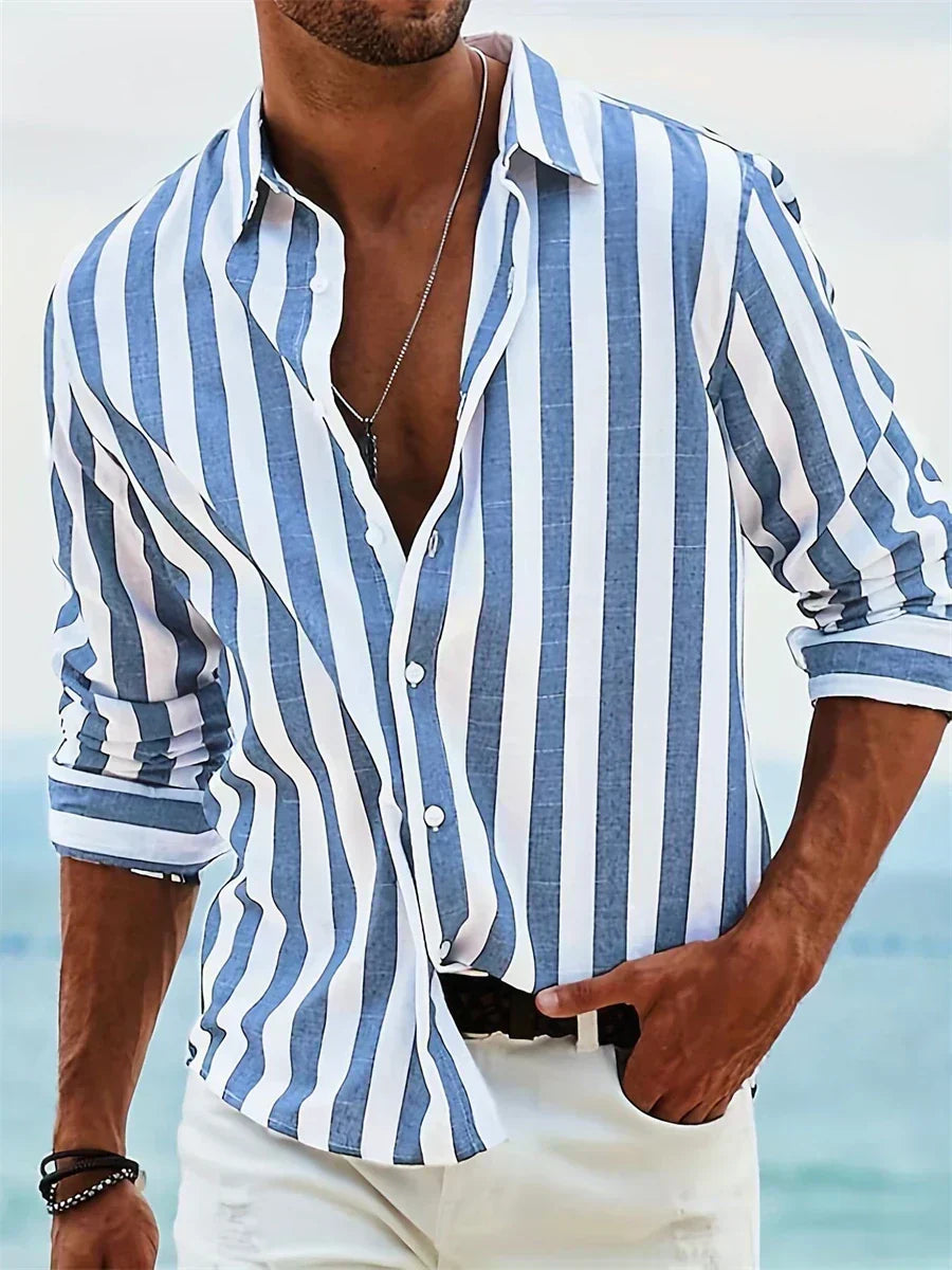 Warren | Classic Striped Summer Shirt