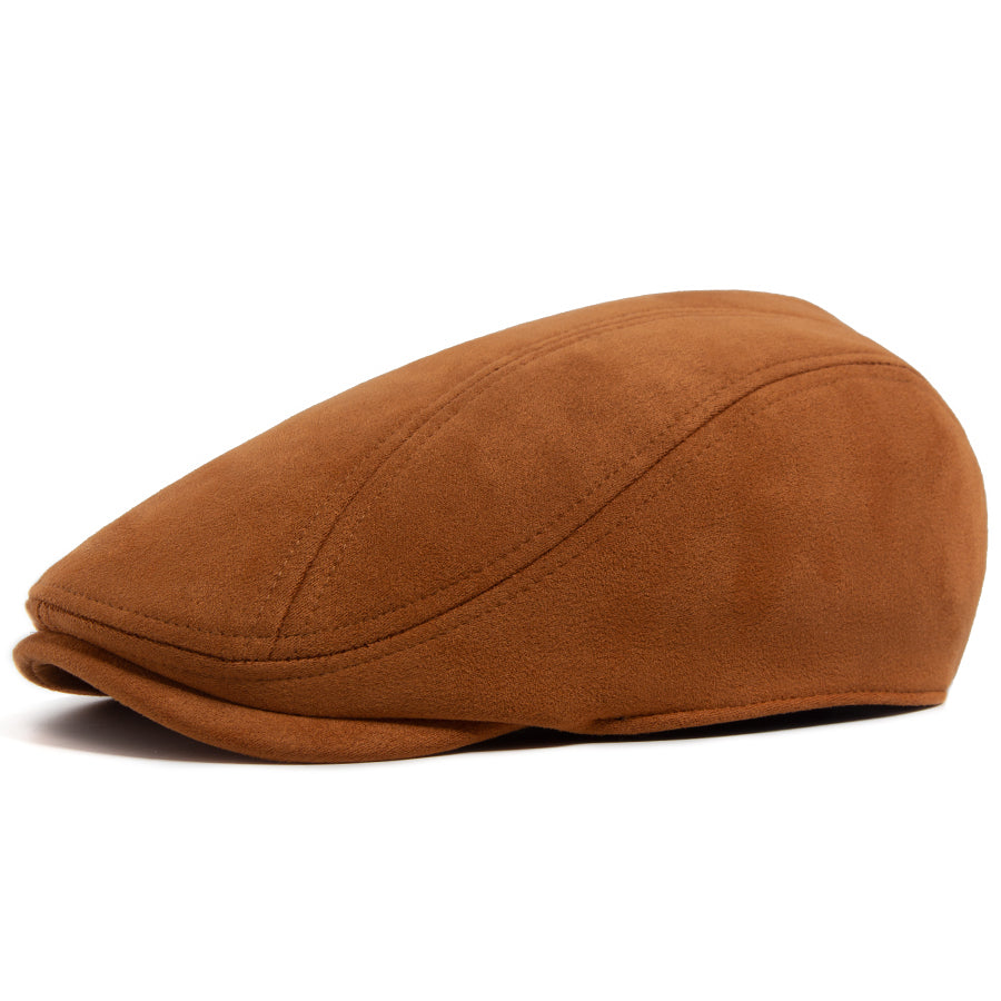 Warren | Classic Suede Flat Cap