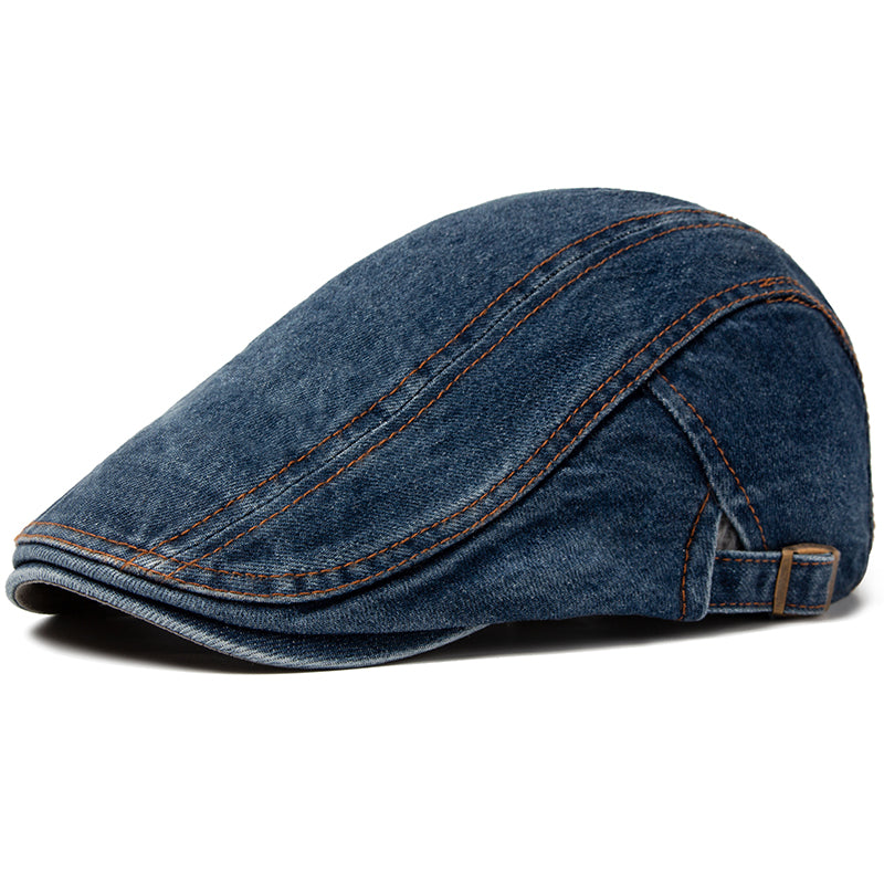 Warren | Classic Everyday Stitch Flat Cap