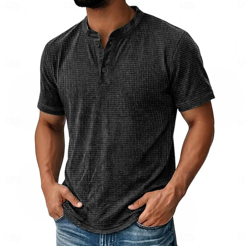 Warren | Henley Short Sleeve T-Shirt