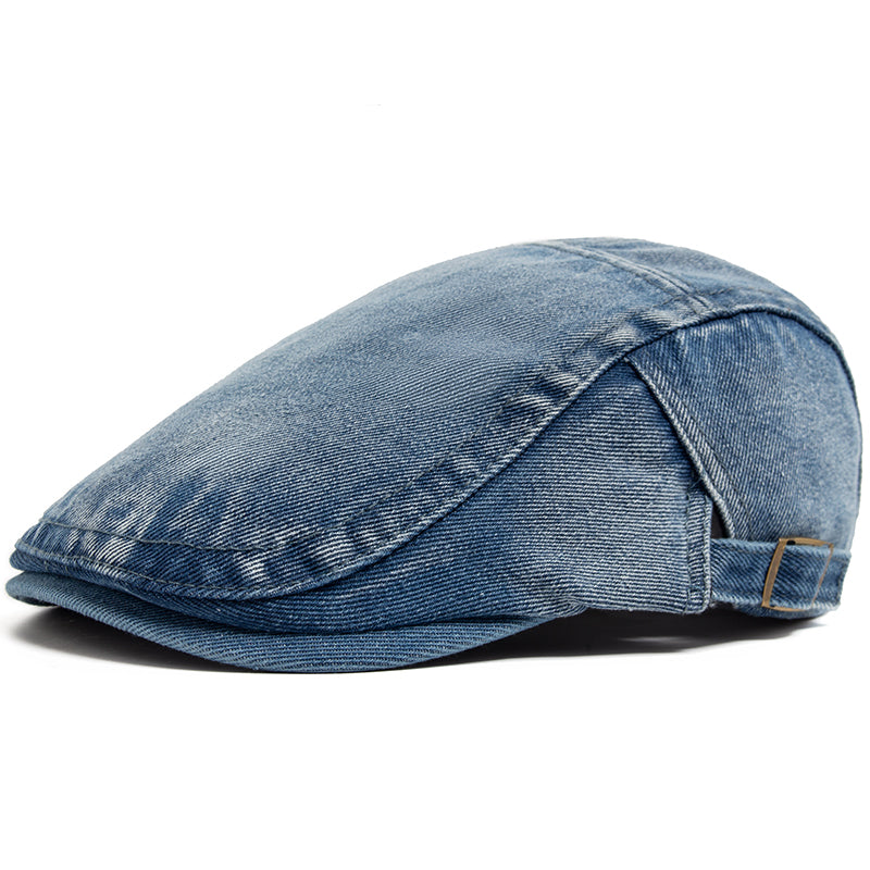 Warren | Classic Stonewash Flat Cap