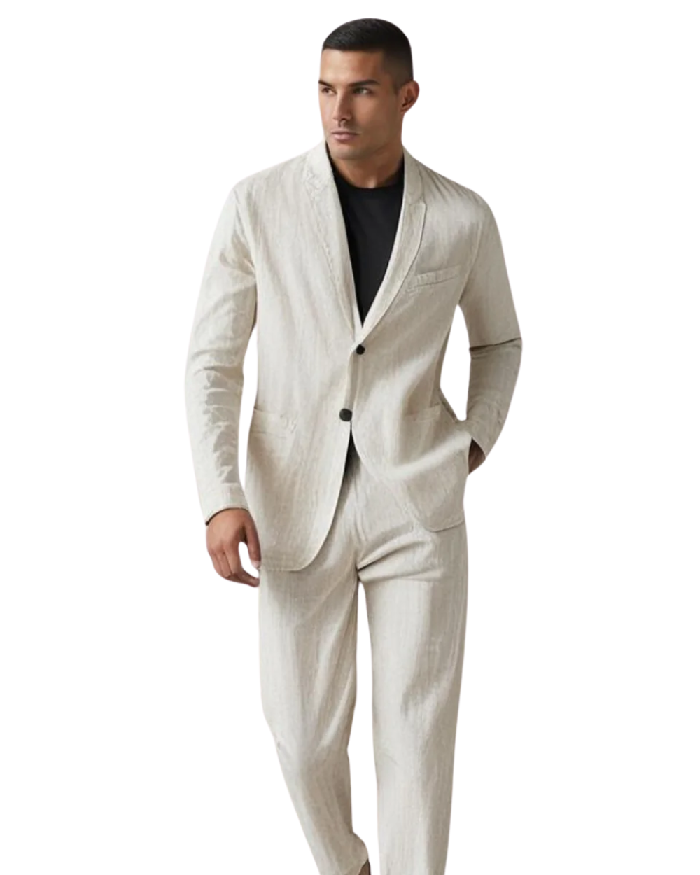 Warren | Maximo | Casual Button Cardigan and Trouser Set