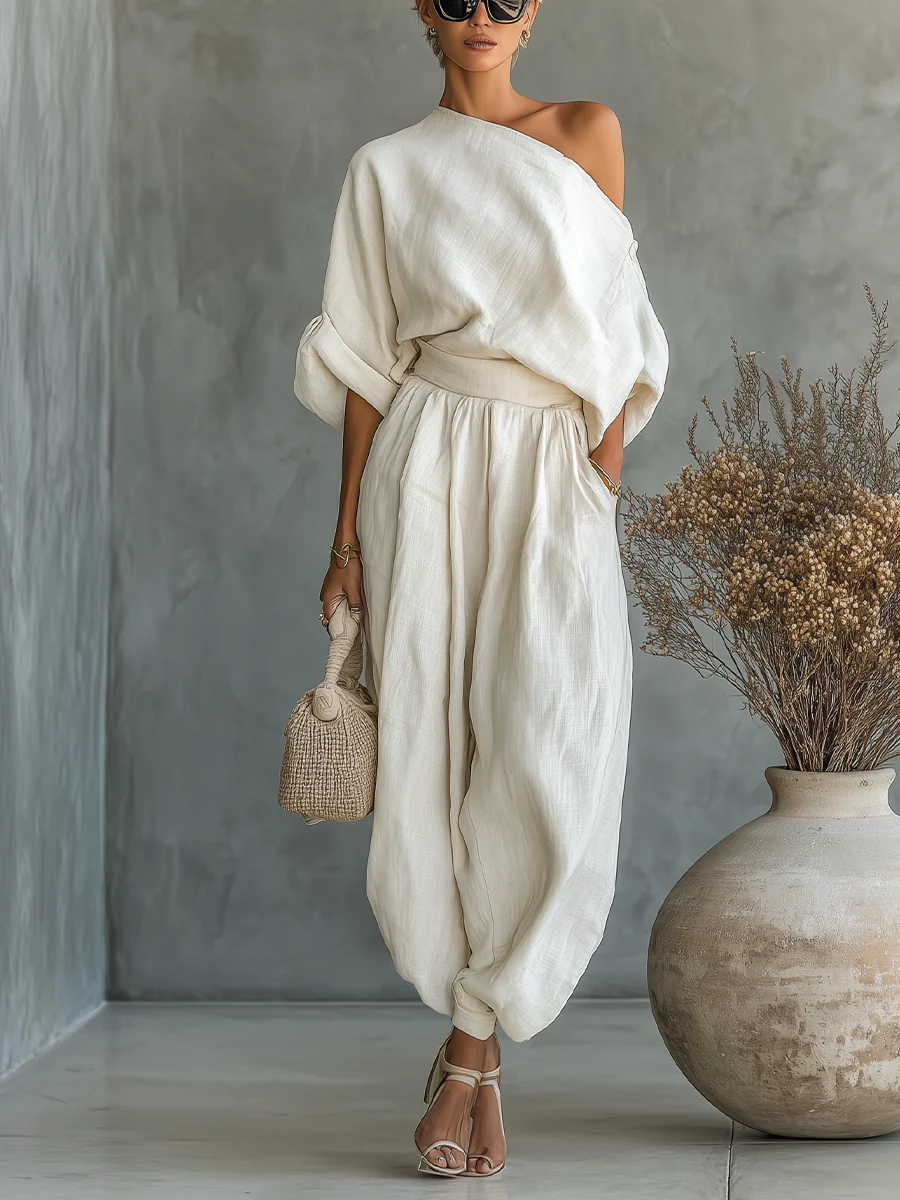 Warren | Elegant Off-Shoulder 2-Piece Set