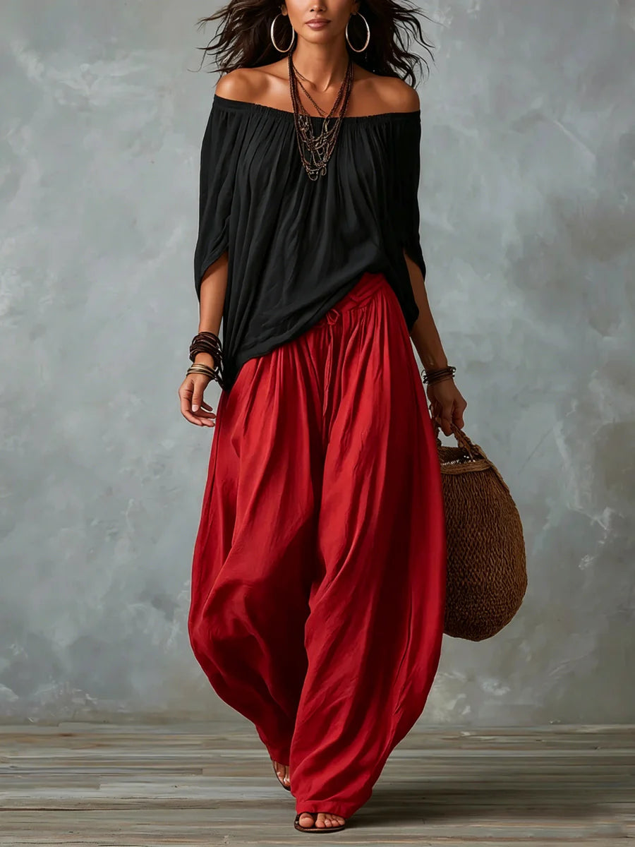 Warren | Relaxed Off-Shoulder Set