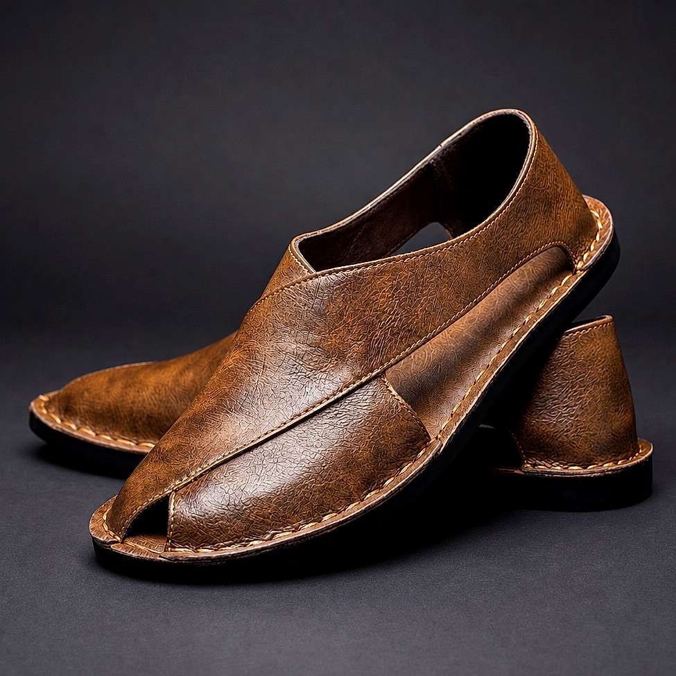 Warren | Handcrafted Open-Toe Sandals