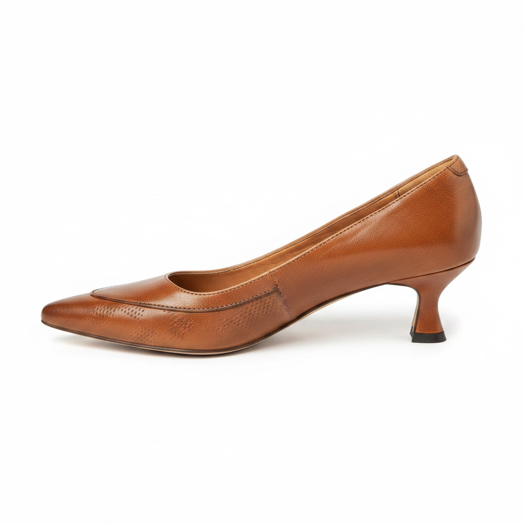 Warren | Pointed Kitten Heel Pumps