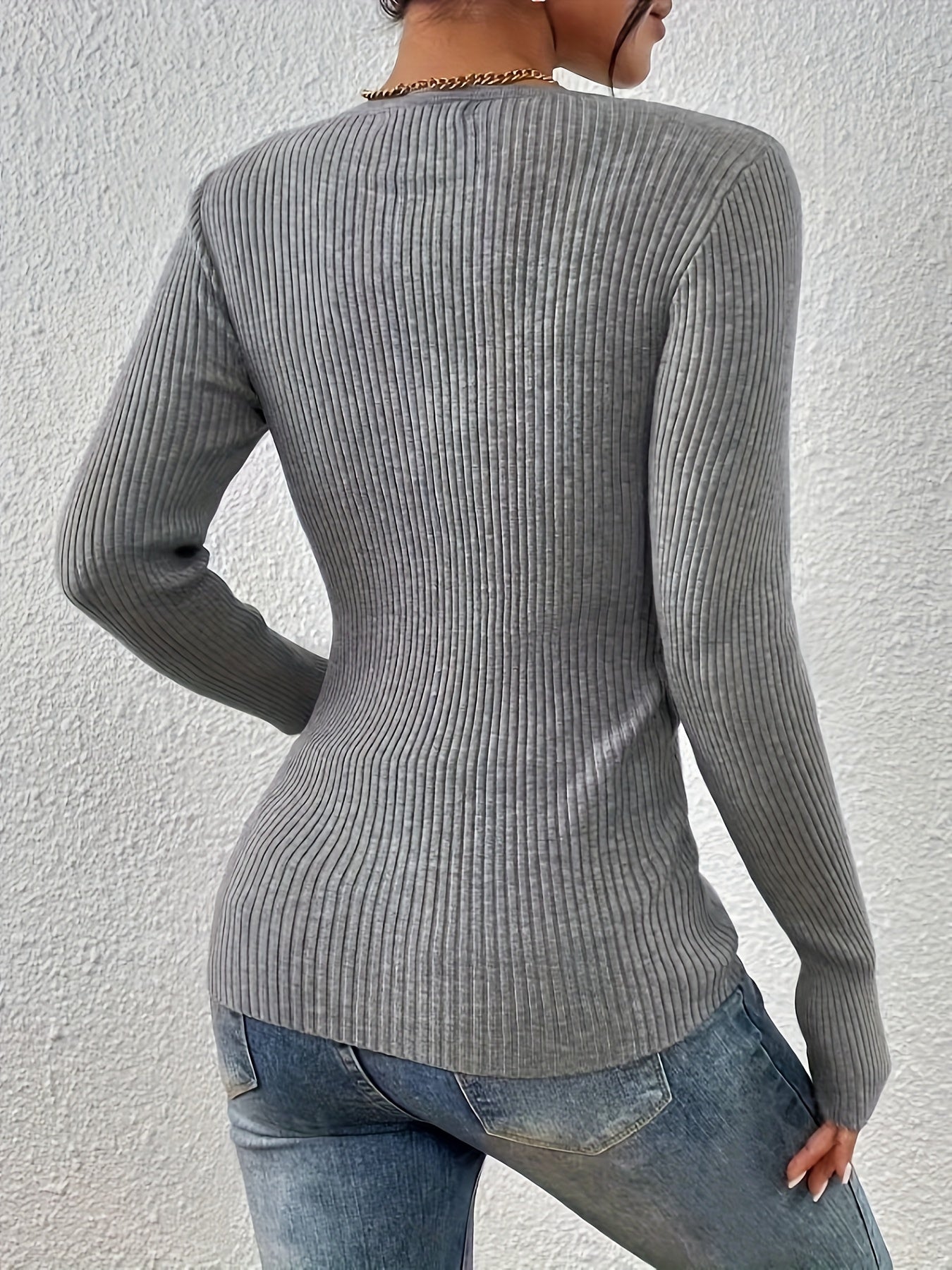 Warren | Ribbed Slim-Fit Top